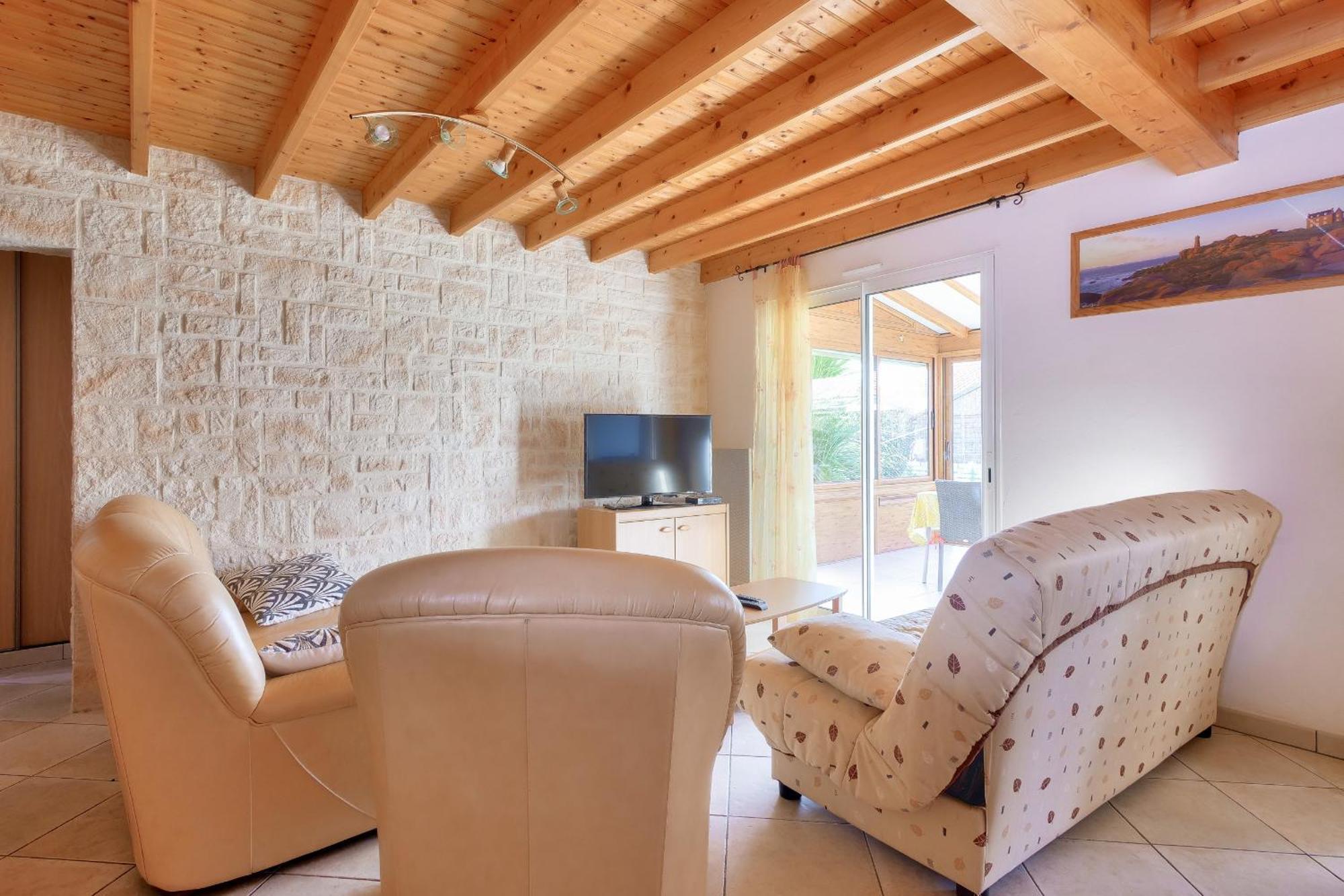 Maison Pour 8 - 5Min De La Plage - Jardin & Veranda ลุงวิลล์-ซัวร์-แมร์ ภายนอก รูปภาพ
